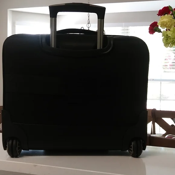 Samsonite Pro Upright Mobile Office, Black, One Size - Picture 2 of 16